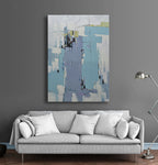 40x60 Large abstract landscape oil painting on canvas 81931301 image 1