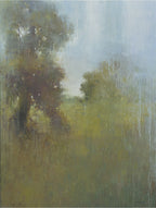 Giclee on Canvas-Modern Landscape Green Tree Artwork 8184406 image 0