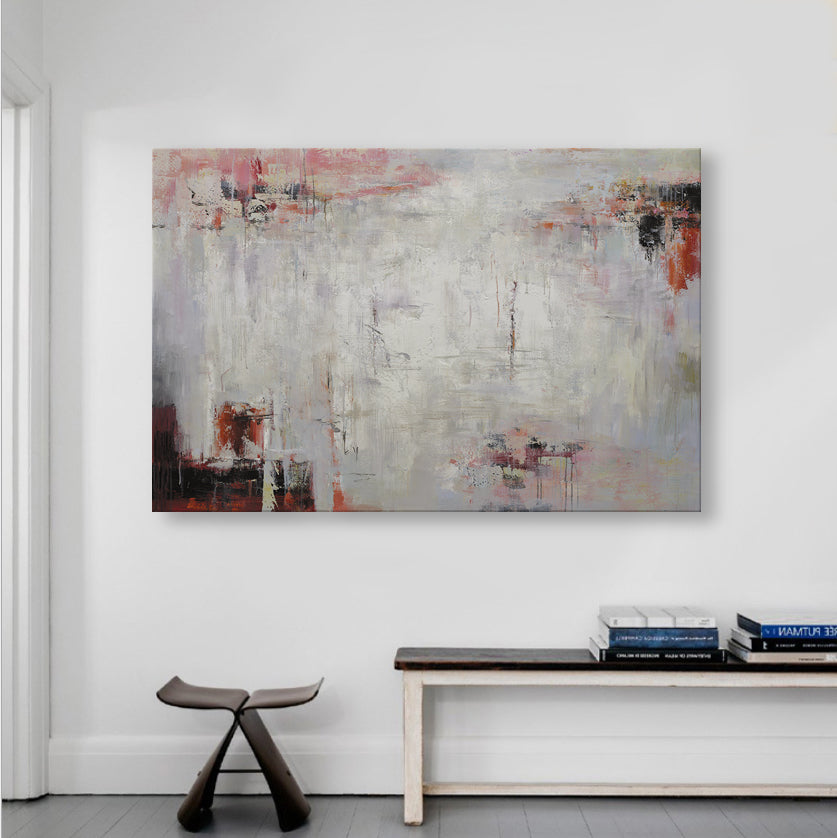 Large 40x60 abstract oil painting on canvas 9195035 image 1