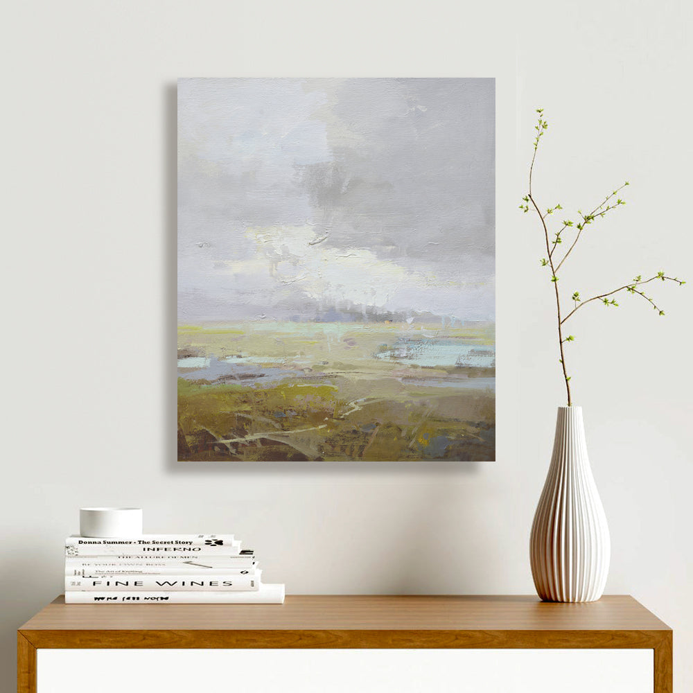 20x24 oil painting of modern sea shore seascape 32071001 image 1