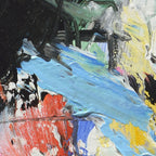 Giclee on Canvas-Modern Colorful Abstract Piece 12162701B image 1