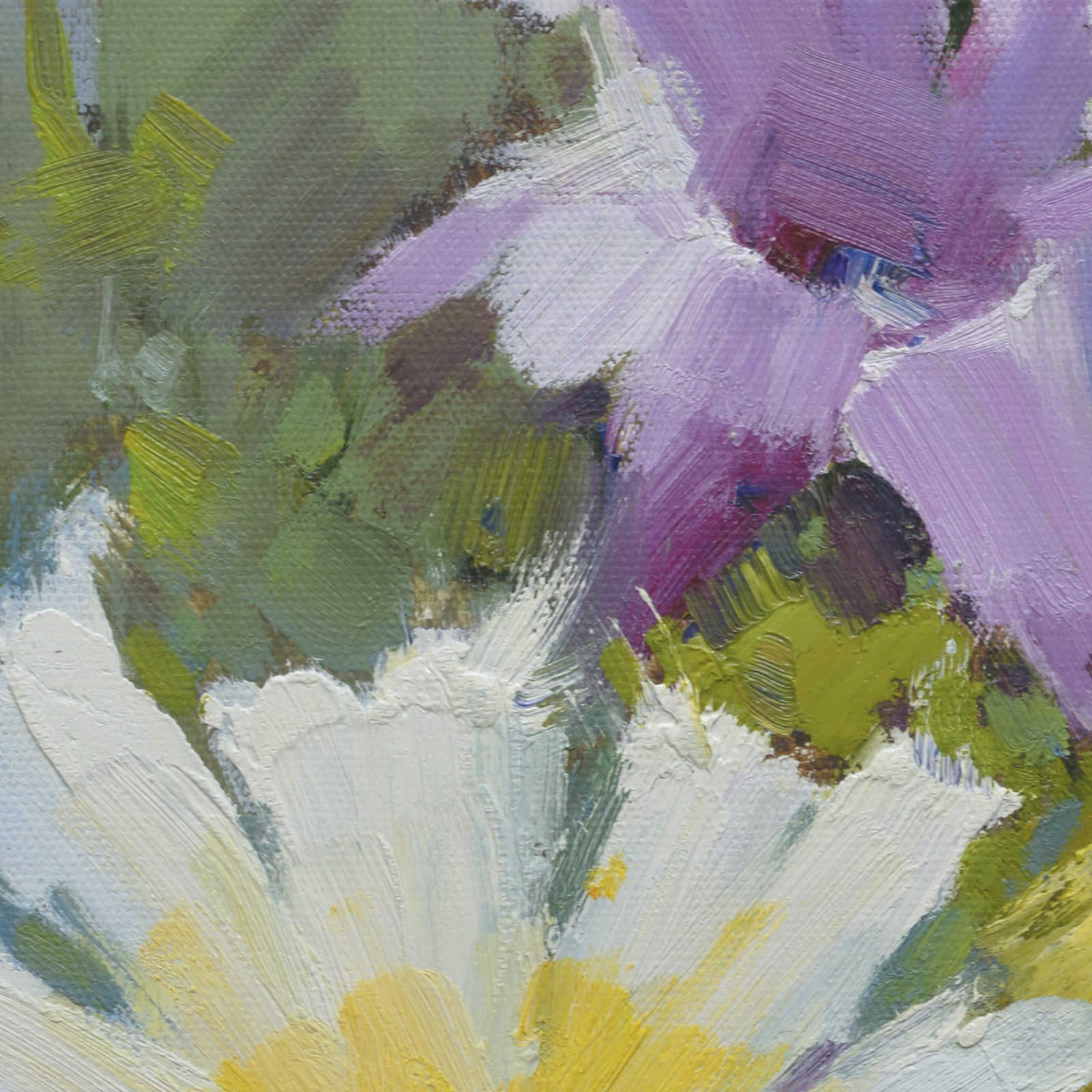 Giclee on Canvas-Contemporary Flowers Artwork 22010519 image 1