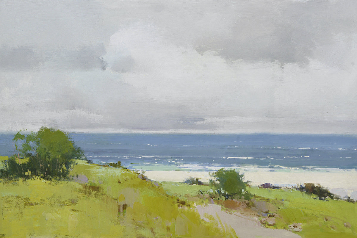 Giclee on canvas of Gloomy Beach 4191271 image 0