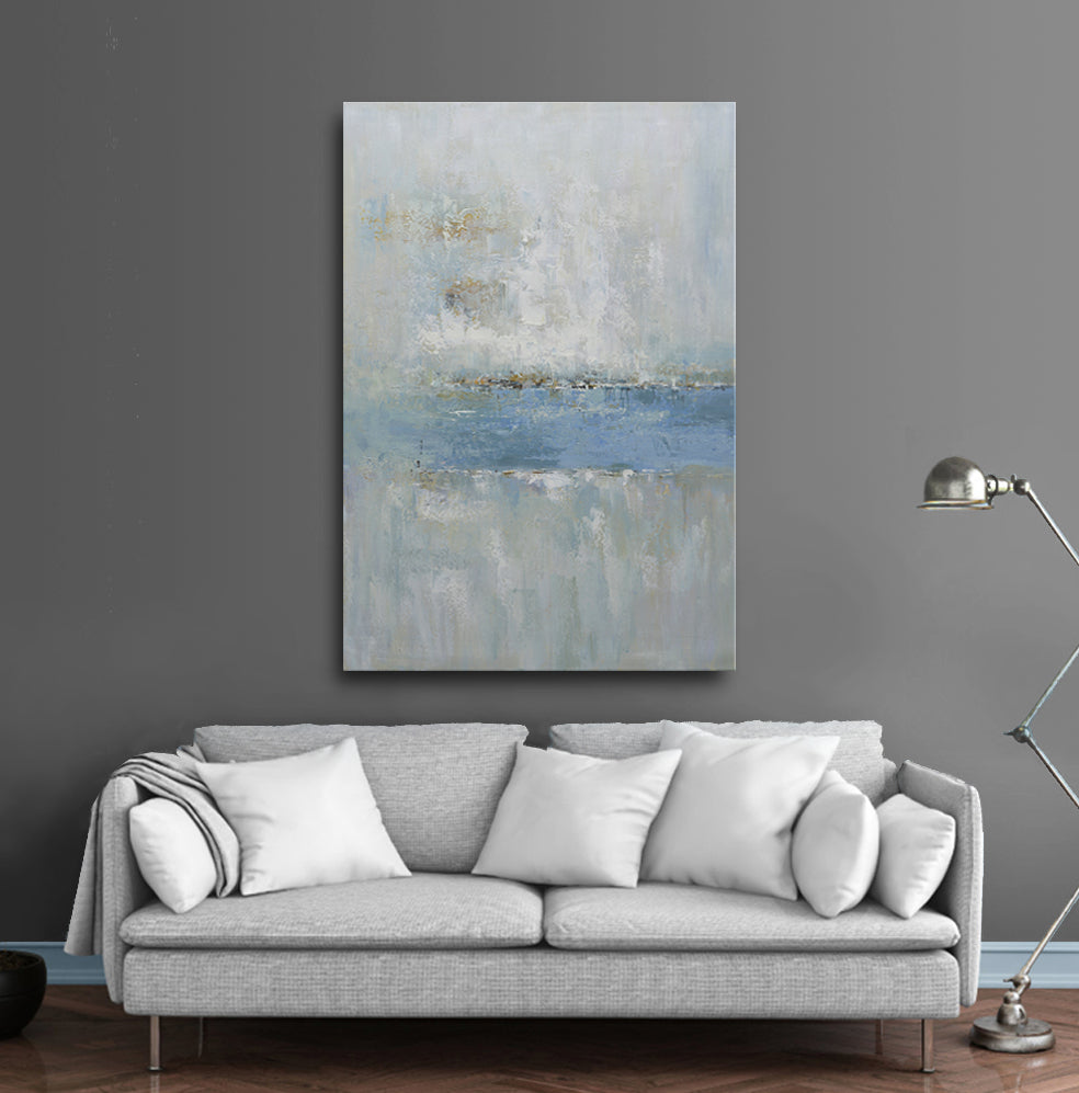 40x60 Large abstract oil painting on canvas 919100617 image 1