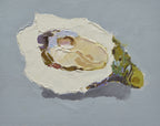 8x10 Modern oil painting of oyster 12071004 image 0
