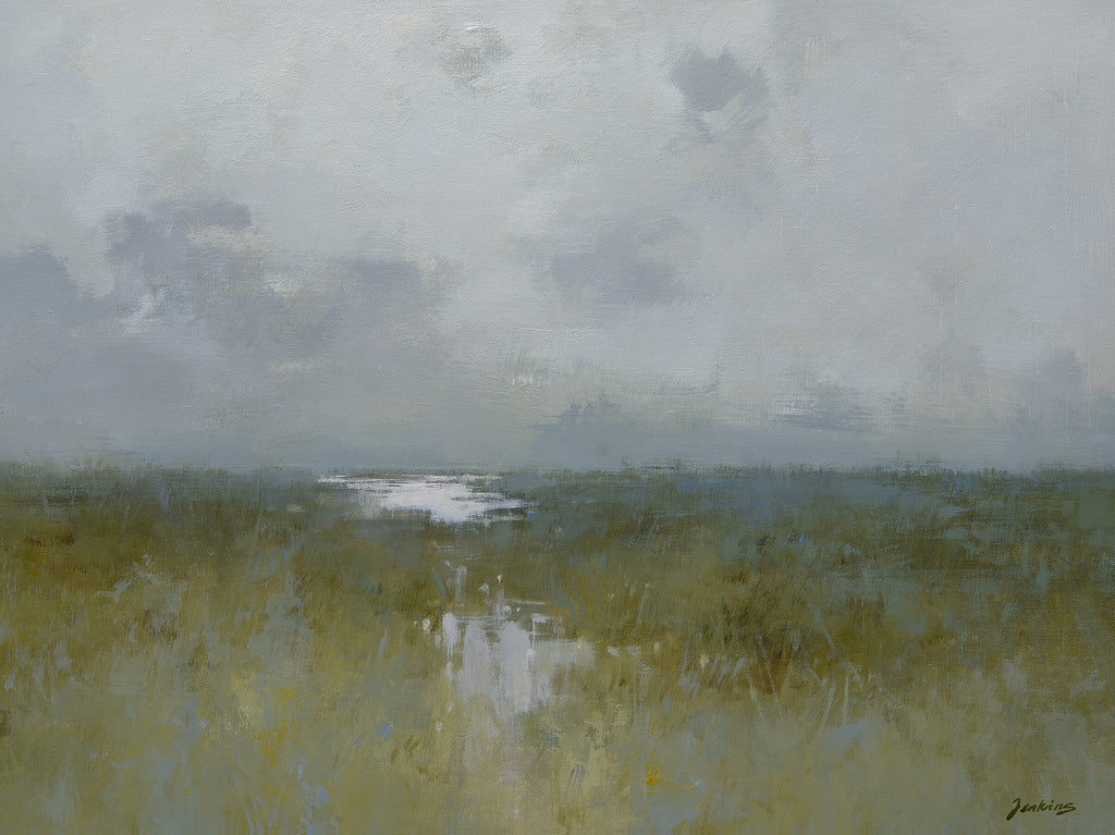 Giclée on Canvas-Modern Lake View Artwork G2174 8-4211252 image 0