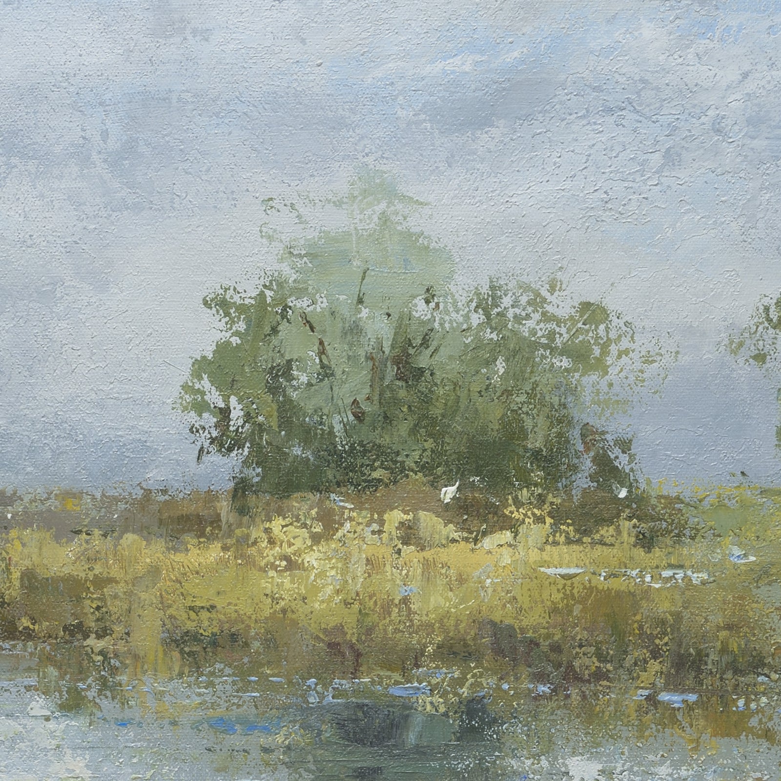 Giclee on Canvas-Marsh Landscape 81911409 image 1