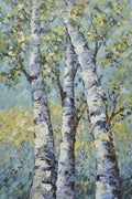 24x36 oil painting on canvas of modern landscape & trees 41982604 image 0