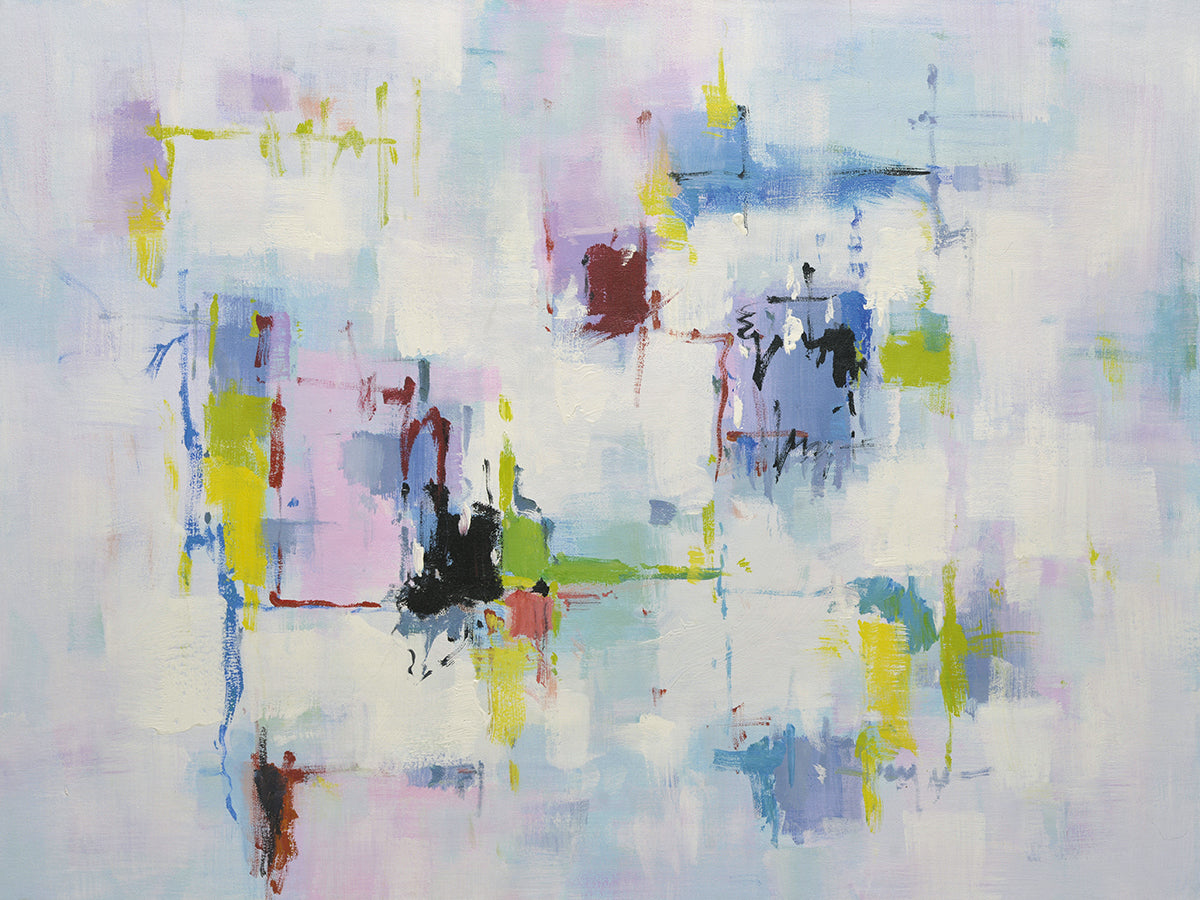 Studio art 36X48 large abstract oil painting S-71941012 image 0
