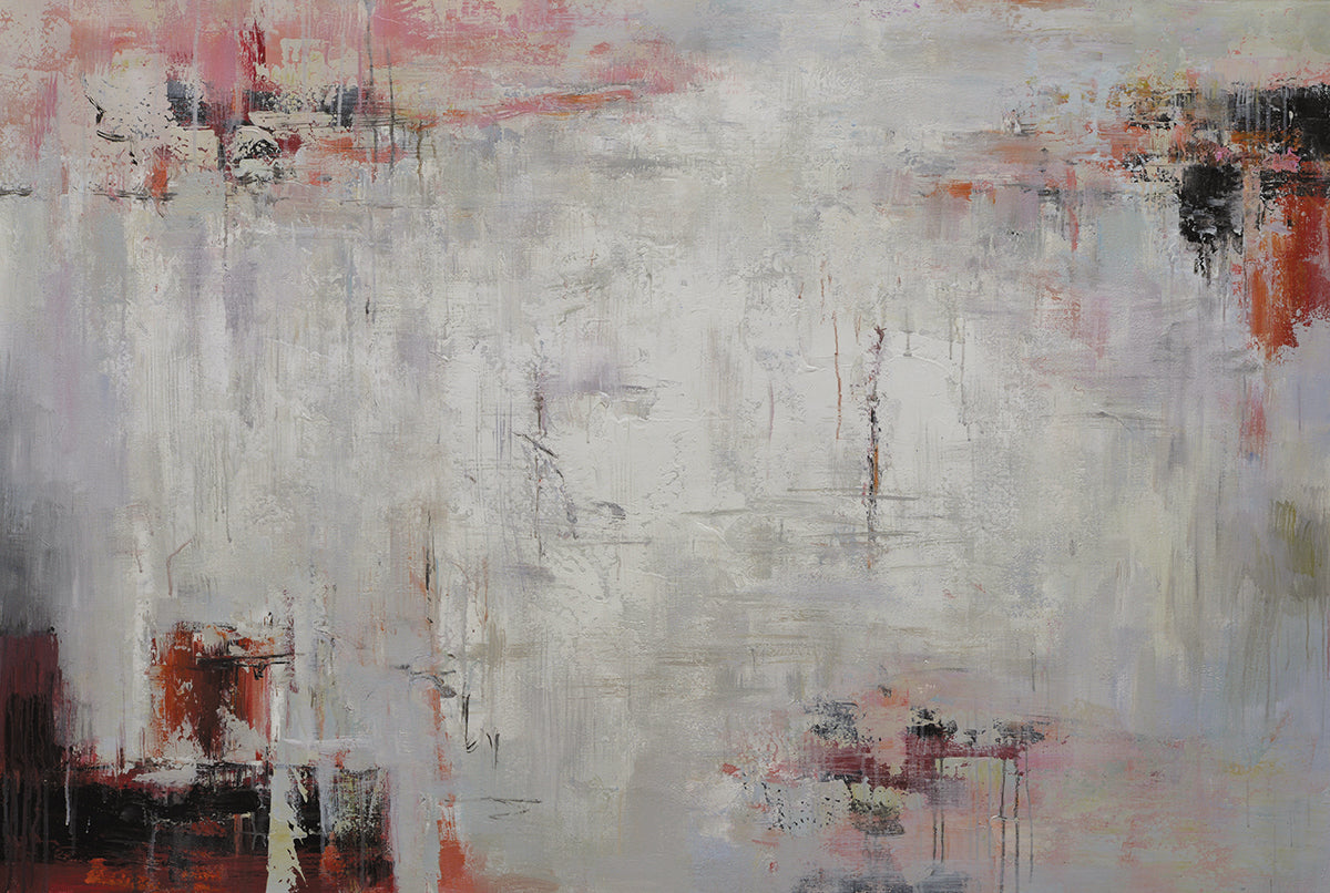 Large 40x60 abstract oil painting on canvas 9195035 image 0