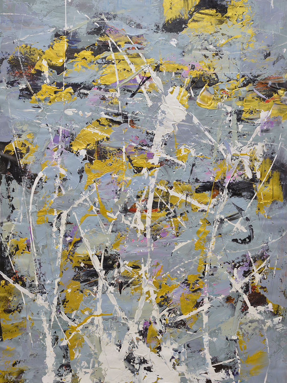 36x48 abstract oil painting on canvas 72071004 image 0
