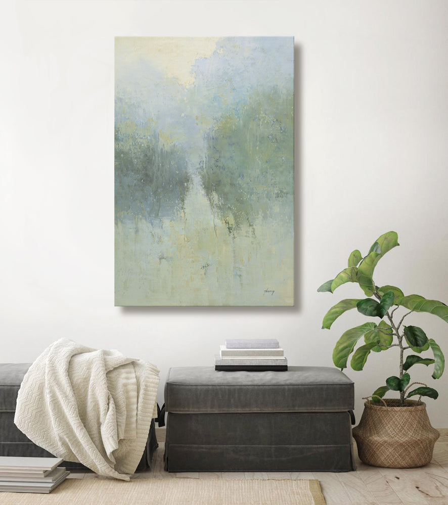 24x36 oil painting on canvas of modern landscape by J zhang 4181105 image 1