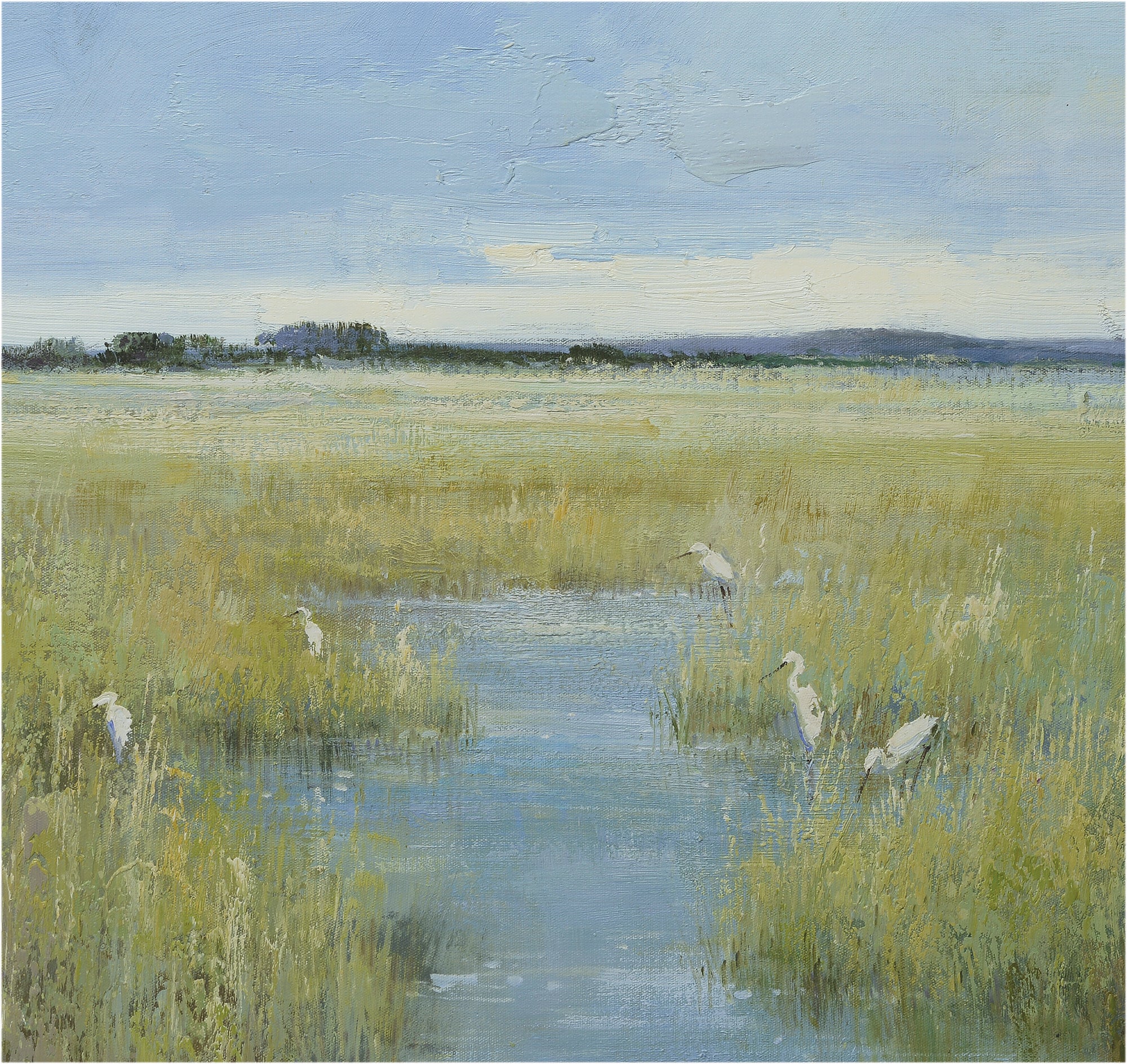 Giclee on Canvas-Modern Marsh Artwork 8220210 image 2