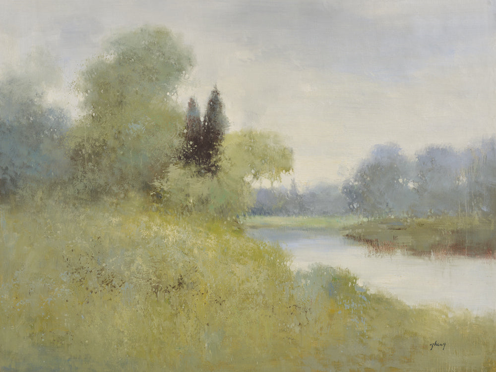 61510038 Contemporary Landscape, 36"x48" and smaller sizes Giclee on canva image 0