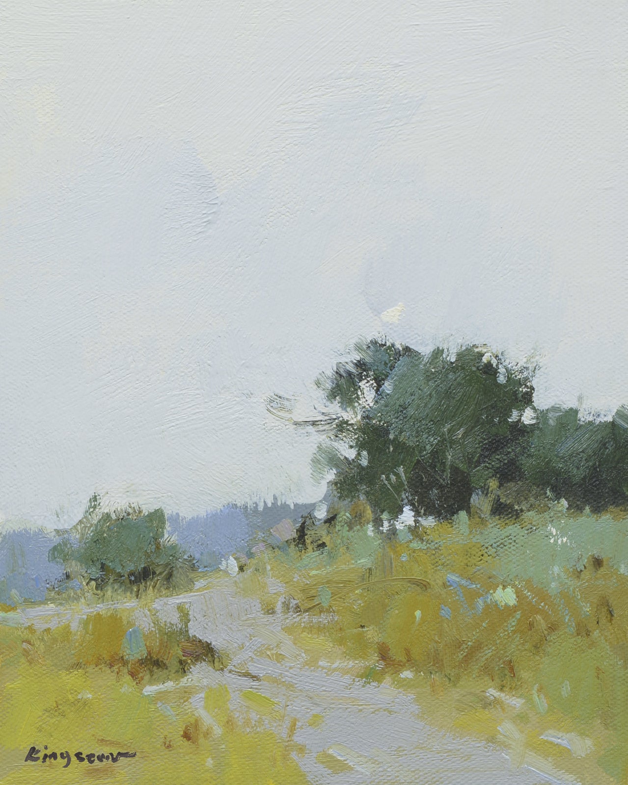 Giclee on Canvas-Traditional Field Landscape 1220129 image 0