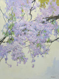Giclee on Canvas- Contemporary Blossoming Tree Piece 822050 image 0