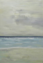 40x60 Large abstract sea shore oil painting on canvas 81941009 image 0