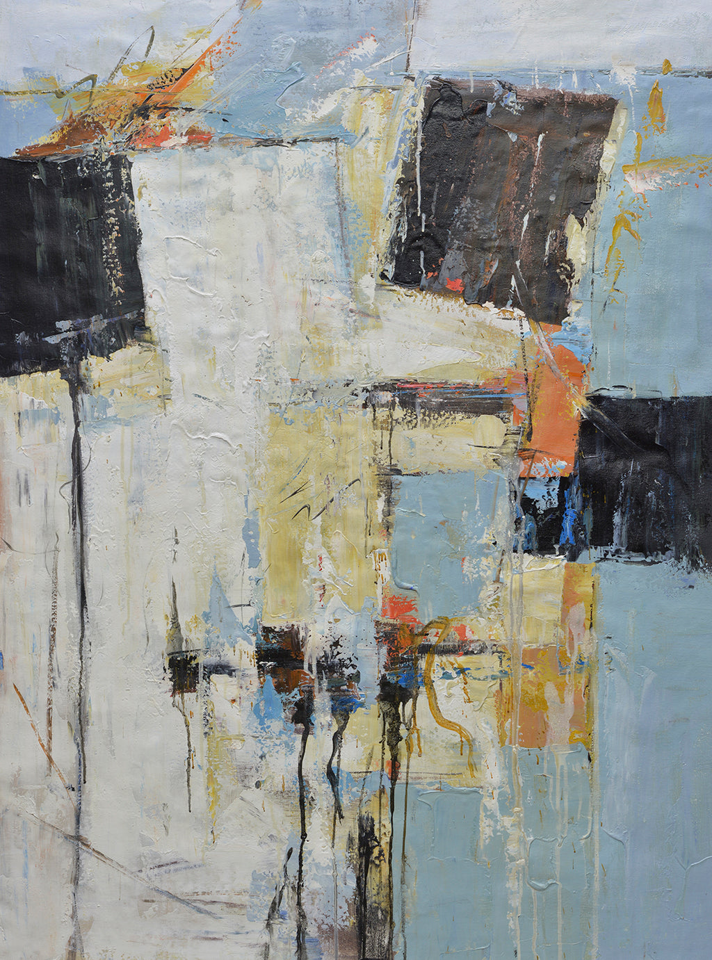 36x48 abstract oil painting on canvas 72071003 image 0