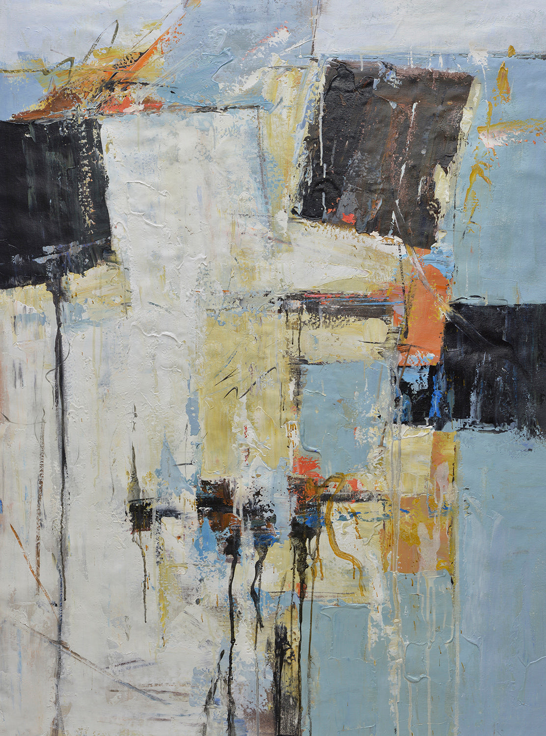 36x48 abstract oil painting on canvas 72071003 image 0