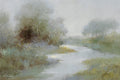 616006G Contemporary Landscape in Green Color, 40"x60" Giclee on Canvas image 0