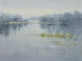36x48 Modern oil painting of lake view 72071030 image 0