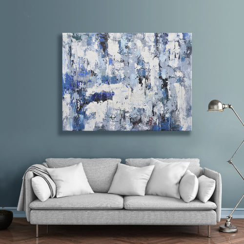 36x48 abstract oil painting on canvas 72071016 image 1