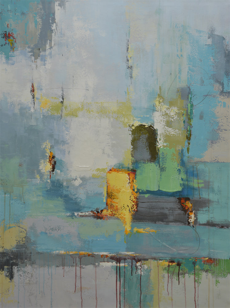 8195017 Modern Abstract, oil painting, 36x48 image 0