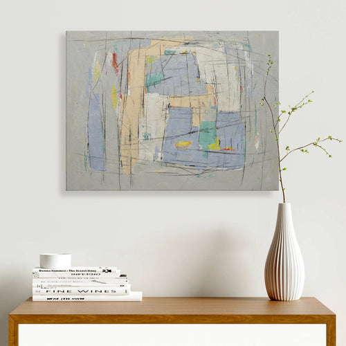 36x48 abstract oil painting on canvas 72071013 image 1