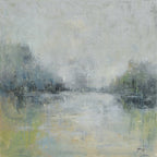 71710003 Contemporary Lake View, 36"x36" and other sizes Giclee on can image 0