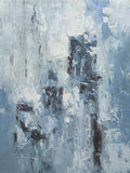Giclee on Canvas-Blues Abstract Piece 422014 image 0