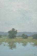 Giclée on Canvas-Modern Creek Bank Artwork 81941013 image 0