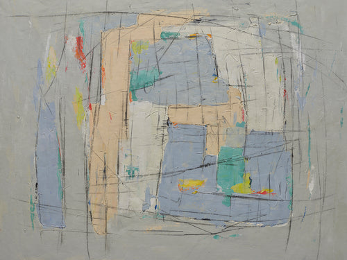 36x48 abstract oil painting on canvas 72071013 image 0