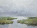 Giclee on Canvas-Modern Egrets Marsh Landscape  Artwork 823920 image 0