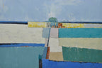 40x60 Large abstract landscape oil painting on canvas 91900623 image 0