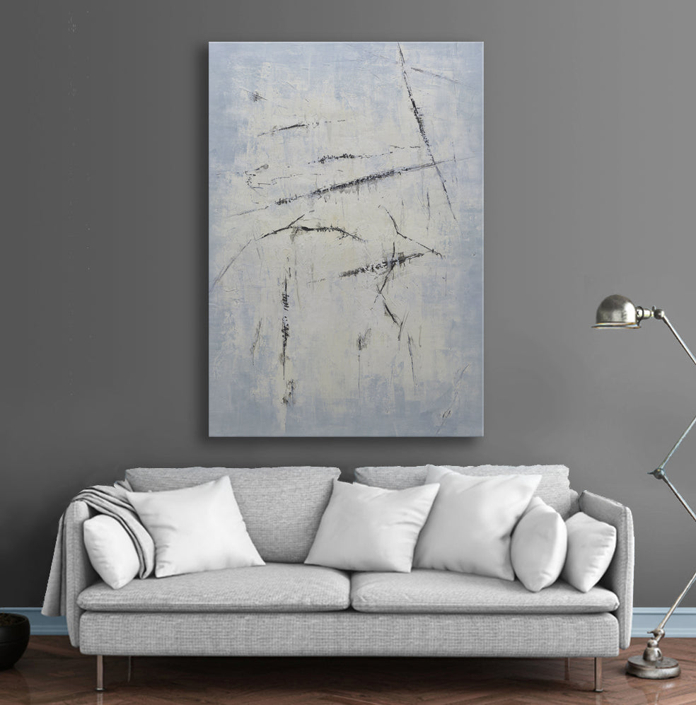 40x60 Large abstract oil painting on canvas 81941064 image 1