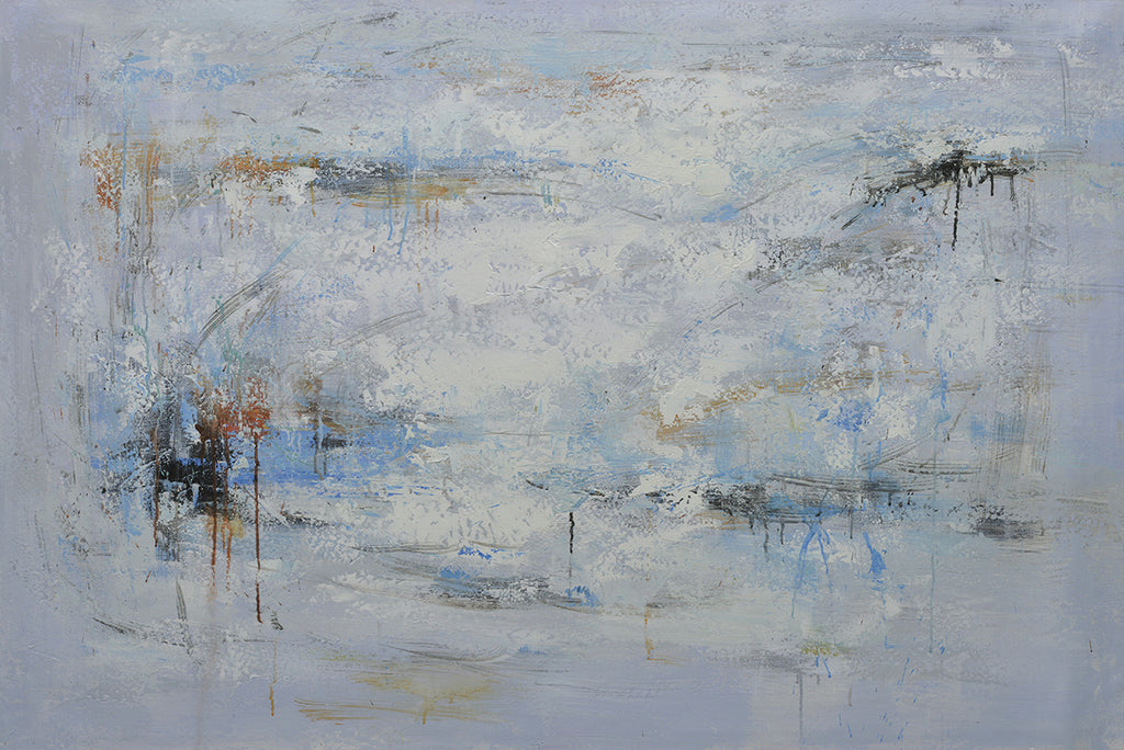 40x60 Large abstract oil painting on canvas 919100602 image 0
