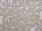 Giclée on Canvas-Modern Beige Theme Abstract Artwork P432 image 0