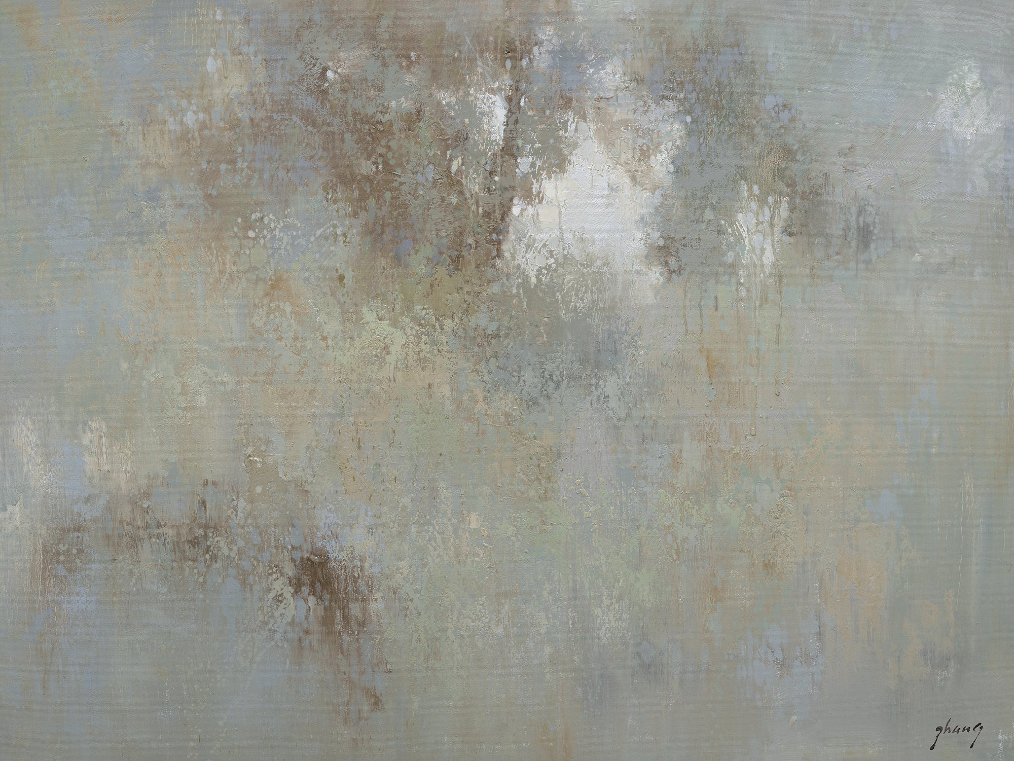 Giclée on Canvas-Modern Landscape  Artwork P328 image 0