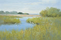 Giclee on Canvas-Contemporary Marsh Landscape 421707 image 0