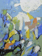 Studio art 36X48 large abstract oil painting S-81912604 image 0