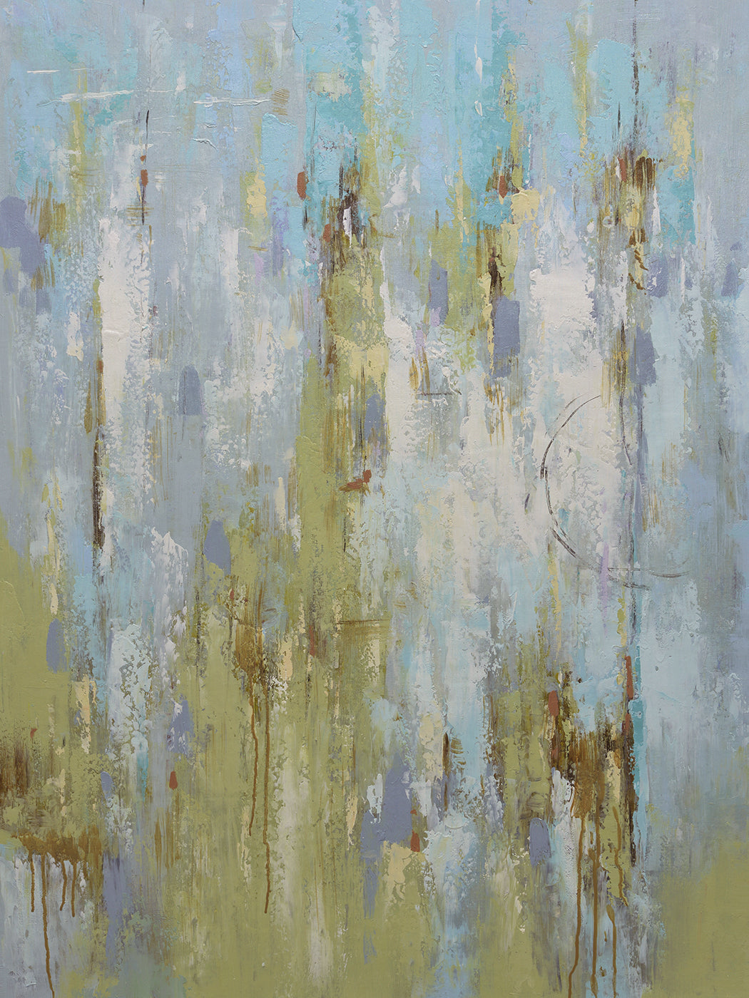 Studio art 36X48 large abstract oil painting S-81912602 image 0