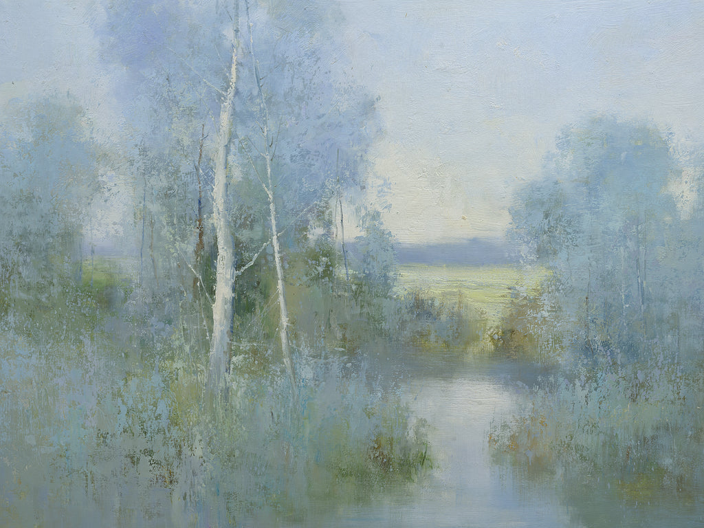 Giclee on Canvas-Modern Tree Marsh Landscape Artwork 821704 image 0