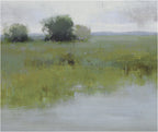 Giclee on Canvas-Modern Marsh Landscape Artwork 823456 image 2